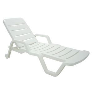 Espreguiçadeira Tramontina Leblon Basic Branca