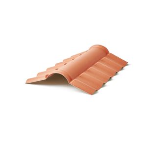 Cumeeira Central Plan de PVC Cerâmica 56X88cm Precon