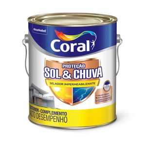 Selador Impermeabilizante Proteção Sol e Chuva 3,6L Coral