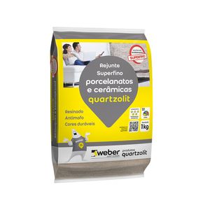 Rejunte Para Porcelanato Corda Weber Color 1kg Quartzolit
