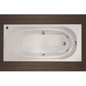 Banheira C/ Hidro Ancona Cril 170x80 Branca Aquaplás