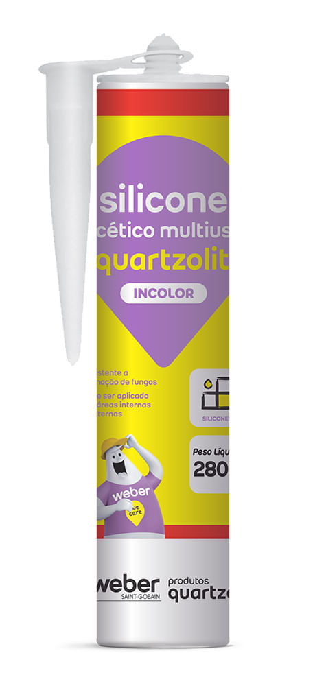 Silicone-Acetico-Transparente-280g-Quartzolit