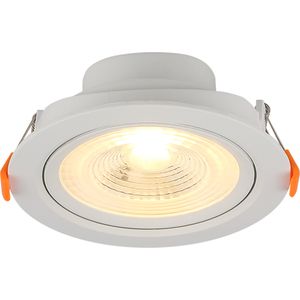 Spot Led de Embutir Redondo 6W Bivolt 6500K Branco Blumenau