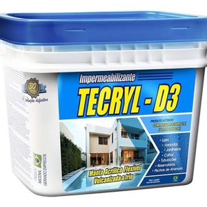Impermeabilizante Manta Líquida D3 4kg Branco Tecryl