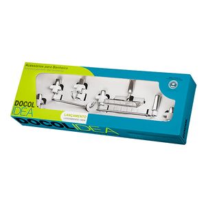Kit de Acessórios 5 Peças Idea Cromado Docol