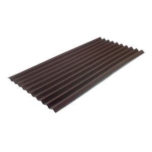 Telha Ecológica Clássica Marrom 2,00x0,95m Onduline