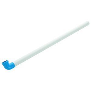 Tubo de Descida Para Válvula de Descarga Com Joelho Azul 83,2cm Amanco