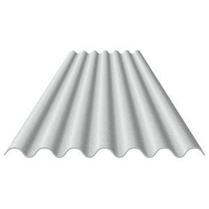 Telha Vogatex de Fibrocimento 244x50x04mm Cinza Eternit