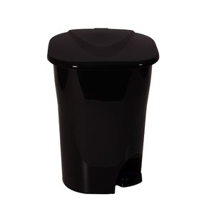 Lixeira Com Pedal Ecológica 25L Preta Astra