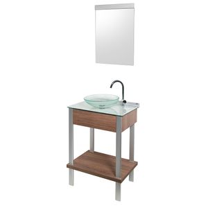 Conjunto C/ Gabinete Cris-Wood Set 60,5cm CrisMetal