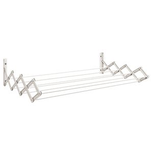 Varal Sanfonado 100cm Branco Secalux