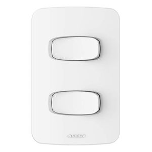 Conjunto 2 Interruptores Simples Gracia 4x2 10A Alumbra