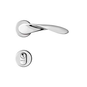 Fechadura Externa MZ420 R222 357 Cromado Papaiz
