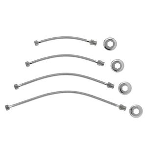 Ligação Flexível Malha de Aço Cromado 30cm Deca