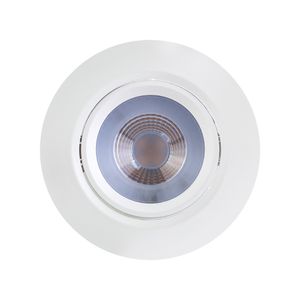 Spot Led de Embutir Redondo Easy 7W 6500k Branco Bronzearte
