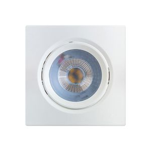 Spot Led de Embutir Quadrado Easy 5W 6500k Branco Bronzearte
