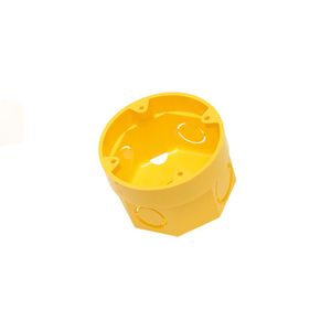 Caixa de Luz Amarela Para Eletroduto Flexível 3x3 Amanco