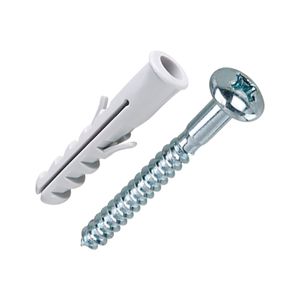Parafuso Cabeça Panela Fenda Phillips Com Anel e Bucha Nylon 8mm Bemfixa