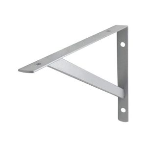 Suporte Reforçado Mão Francesa Para Prateleira 40cm Branco Bemfixa