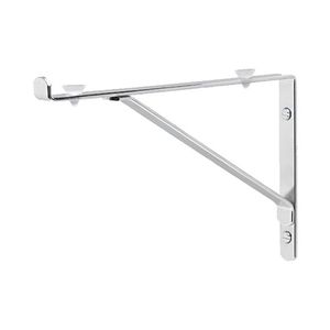 Suporte Para Prateleira de Vidro 20cm Cromado Bemfixa