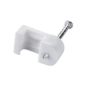 Fixador Para Fio Paralelo & Telefônico N2 Branco Bemfixa