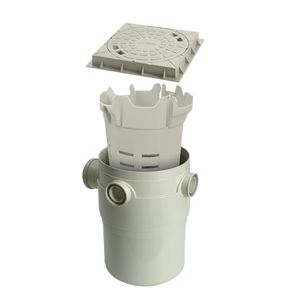 Caixa de Gordura Com Cesto de Limpeza DN300 Amanco