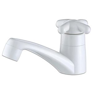 Torneira de Mesa Para Lavatório 1194 F34 Branco Lorenzetti