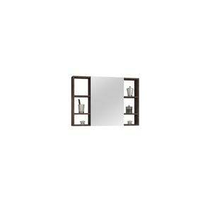 Espelheira Para Banheiro Santorini 57x80x13,5cm Corten Astral Design