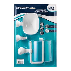 Kit de Acessórios 2003 F22 Branco Lorenzetti