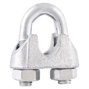 Clips Para Cabo De Aço 3/8 9,53MM Com Cartela De 2 Peças Vonder
