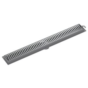 Ralo Linear Grelha Cromada 50cm Tigre