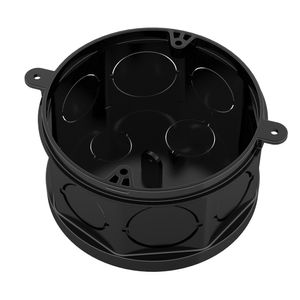 Caixa Octagonal Fundo Móvel 4x4 Preto Tigre