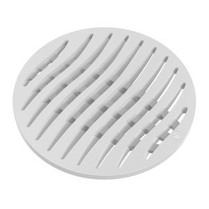 Grelha Ecológica Redonda Branca 100mm Tigre