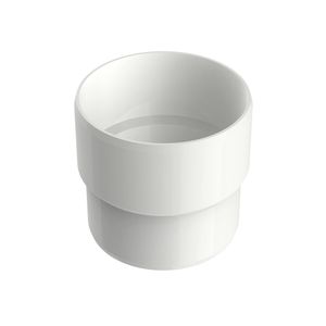 Acoplamento Circular Aquapluv Style Branco Tigre