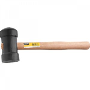 Martelo De Borracha 60MM Preto Vonder