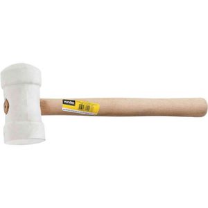 Martelo De Borracha 40MM Para Azulejista Branco Vonder