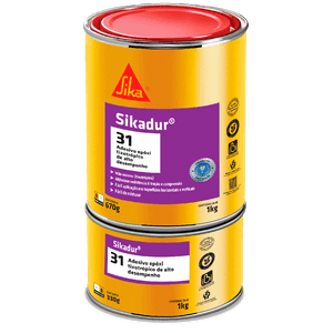 Adesivo Sikadur 31 Pastoso Cinza 1kg Sika