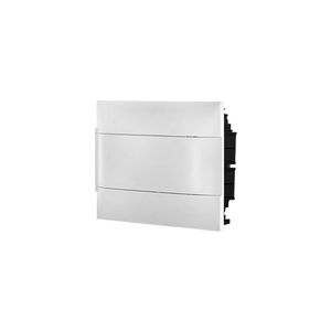 Quadro Disjuntor Para Embutir 12DIN Sem Barramento Branco Pial