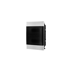 Quadro Disjuntor Para Embutir 24DIN Sem Barramento Branco/Transparente Pial