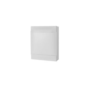 Quadro Disjuntor Sobrepor 24DIN Sem Barramento Branco Pial