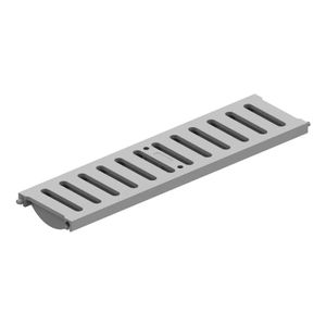Grelha de Piso Cinza 13x50cm Tigre