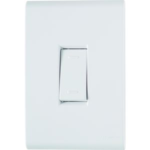 Conjunto 1 Interruptor Paralelo Liz 4x2 10A 250V Branco Tramontina