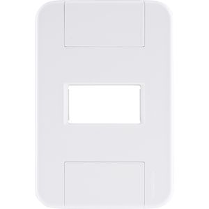 Placa 1 Posto Horizontal 4x2 Tablet Branca Tramontina