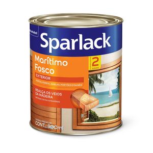 Verniz Sparlack Marítimo Fosco Natural 900ml Coral