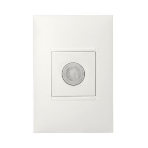 Sensor De Presença 4x2 Com Fotocélula Branco Pial