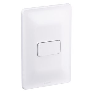 Conjunto 1 Interruptor Paralelo Zeffia 4x2 10A 250V Branco Pial