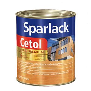 Verniz Sparlack Premium Cetol Brilhante Ipê 900ml Coral