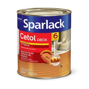 Verniz Sparlack Premium Cetol Acetinado Ipê 900ml Coral