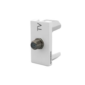 Módulo Tomada Antena De TV Coaxial Branca Pial