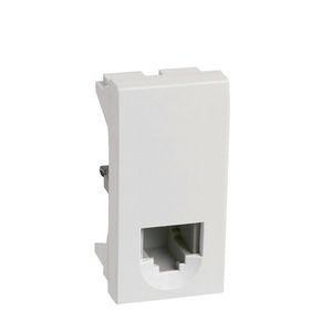 Módulo Tomada Para Telefone RJ11 2 Fios Branco Pial